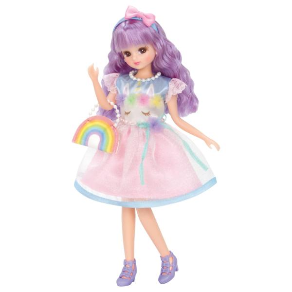 他サイト： タカラトミー 『 リカちゃん ドール LD-15 ゆめかわユニコーン 』 着せ替え お人形 おままごと おもちゃ 3歳以上 玩具安全基準合格の商品画像