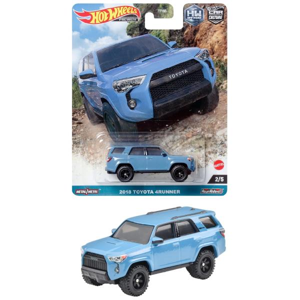 ホットウィール(Hot Wheels) カーカルチャー オフ・ロード - 2018 トヨタ 4ランナー 3才~ HKC73