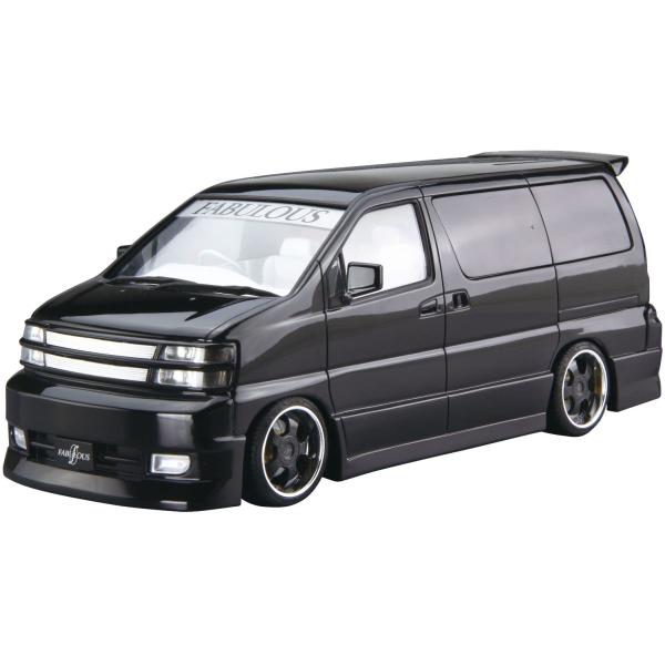 青島文化教材社 1/24 ザ・チューンドカーシリーズ No.43 ニッサン ファブレス APE50 エルグランド 2000 プラモデル 成型