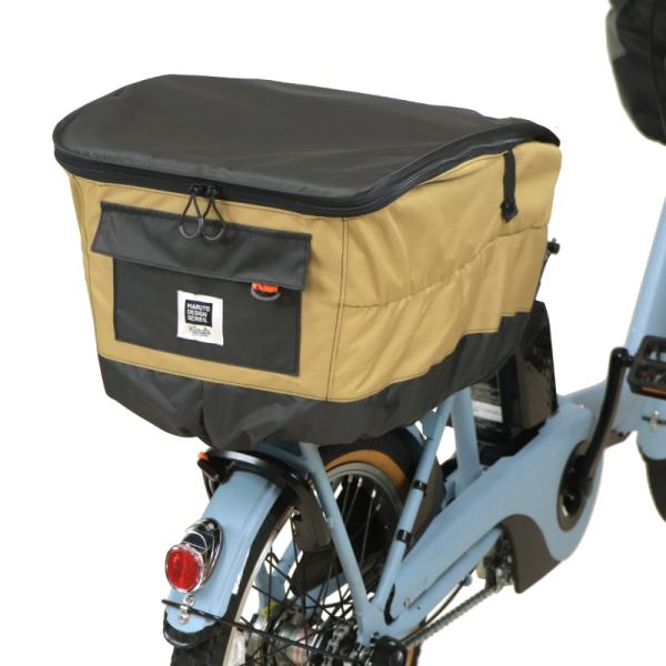 他サイト： maruto 2段式厚手後ろカゴカバー キャメル PENTA 大久保製作所の商品画像