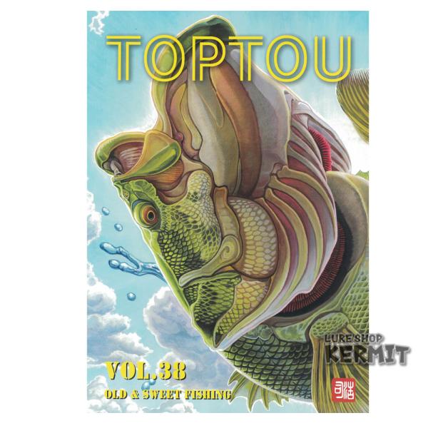 トップトウ TOP-TOU VOL.382023年12月発行A4変形　P58今号の表紙/フィッシングイラストレーター八百板浩司さん・イレクターズキャンプのレポート・道具愛　J.A COXE 25N/Coronet25N・津波ジャンボリーレポ...