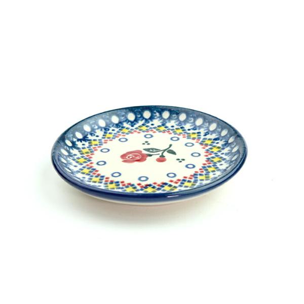 平皿φ10cm[V372-U504]【ポーリッシュポタリー[ポーランド食器・陶器] ケルセン】