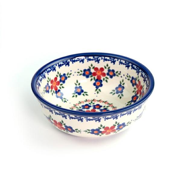 ボウルφ13cm[V423-A063]【ポーリッシュポタリー[ポーランド食器・陶器