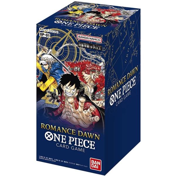 【未開封カートン】ワンピース ONE PIECE カードゲーム ROMANCE DAWN【OP-01】バンダイ (BANDAI) 在庫品