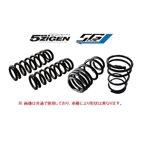 5ZIGEN 新品 5次元 5Gコイル ダウンサス(1台分) ハイゼットカーゴ