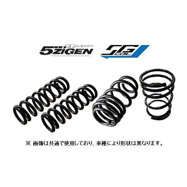 5ZIGEN 新品 5次元 5Gコイル アップサス(1台分) プロボックス バン
