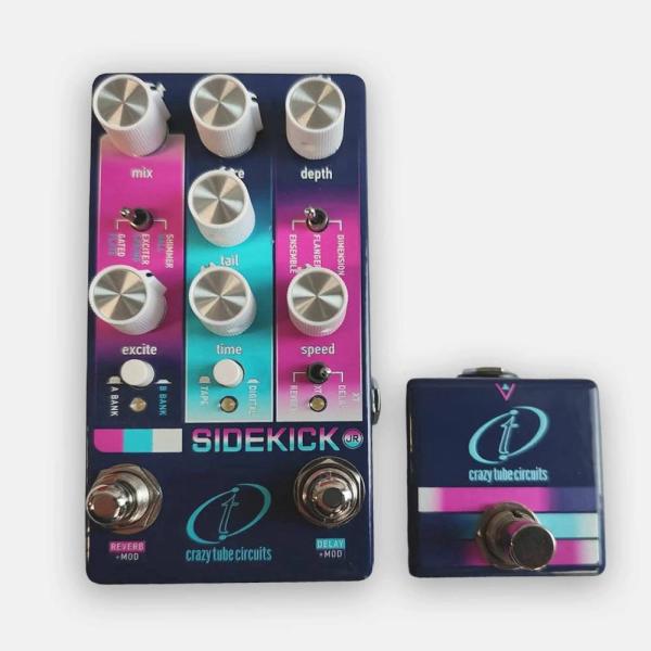 Crazy Tube Circuits Sidekick JR Japan Ltd 80’s Dream w/XT FootSwitch