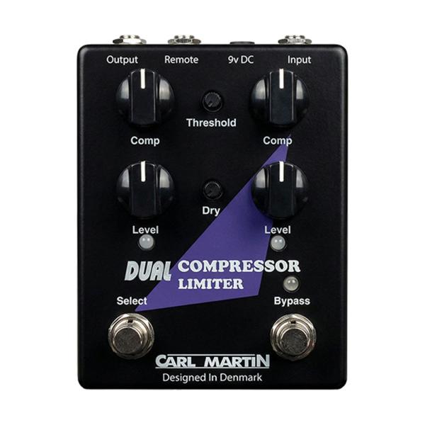 CARL MARTIN Dual Compressor Limiter 【高品質な2chコンプレッサーペダル】