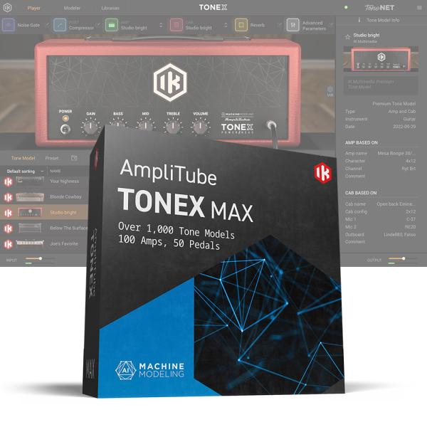 IK Multimedia TONEX MAX [メール納品] : ミュージックランドKEY