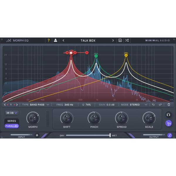 Minimal Audio Morph EQ [���[���[�i] ���i�摜1