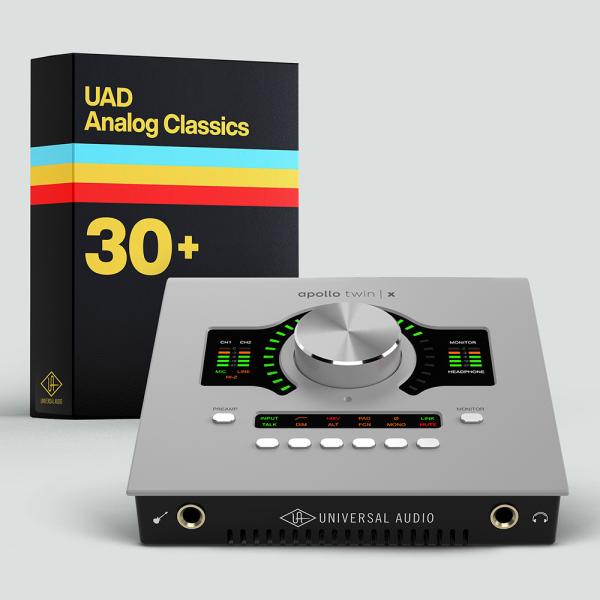 Universal Audio Apollo Twin X QUAD | Gen 2 with UAD Analog Classics
