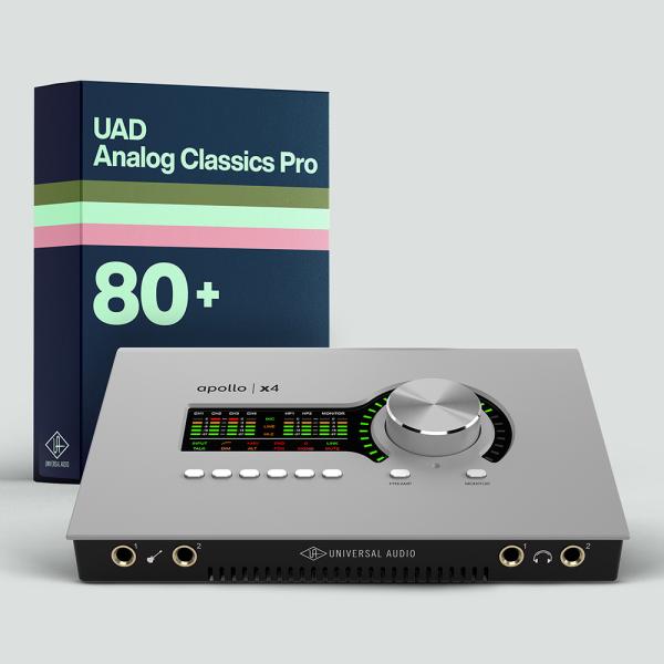 Universal Audio Apollo x4 | Gen 2 with UAD Analog Classics Pro