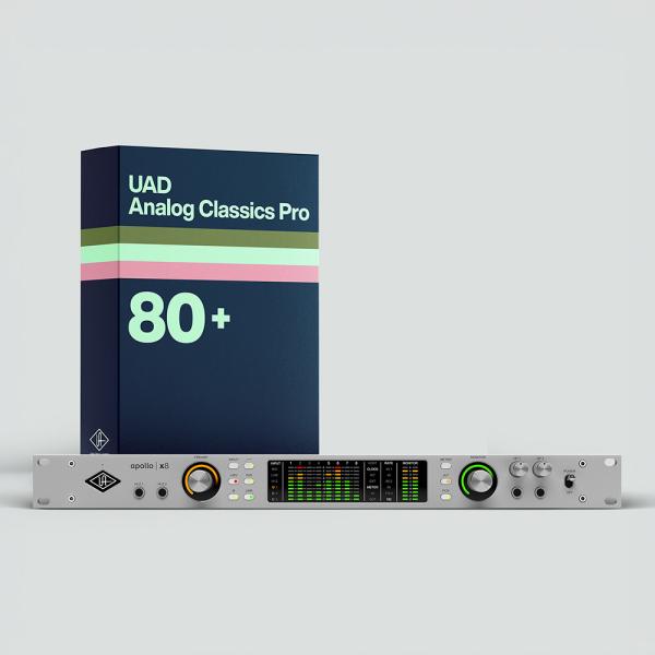 UNIVERSAL AUDIO Apollo x8 | Gen 2 with UAD Analog Classics Pro