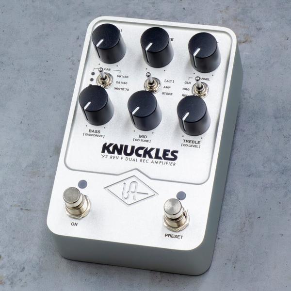 ギター Universal Audio UAFX Knuckles '92 Rev Universal Audio UAFX Knuckles '92：伝説のハイゲイン・アンプ