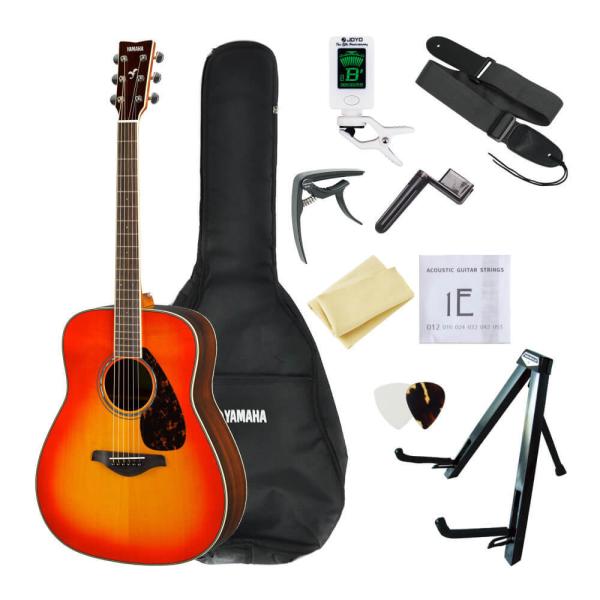 幻想的 ヤマハ YAMAHA アコースティックギター FG830 付属品セット