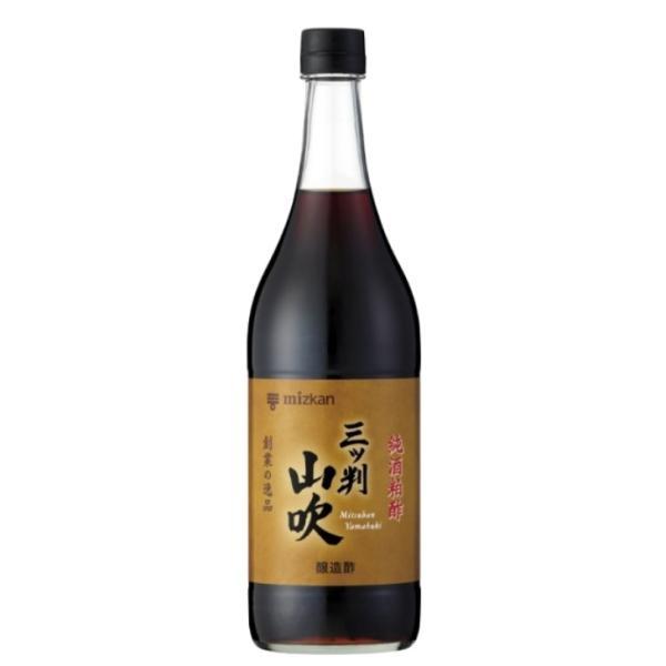 他サイト： ミツカン 三ツ判山吹 900ml 1本 mizkan 黒酢 すし酢 米酢 純米酢 玄米酢 まとめ買い ランキング ポイント消化 爆買の商品画像