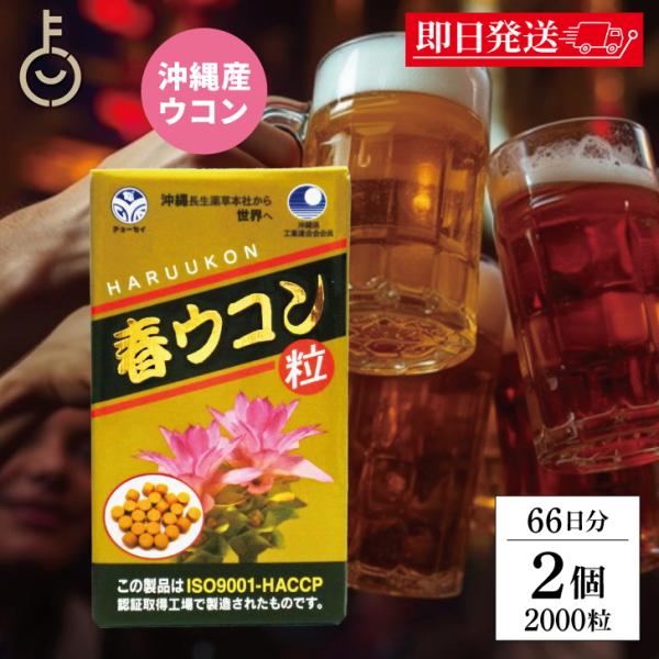 ※沖縄への配送不可。自動キャンセルとなります。春ウコン、沖縄皇金、紫ウコン、白ウコン(ハナショウガ)をブレンドした粒タイプの栄養補助食品です。1回10粒程度を目安に、1日２〜３回水またはぬるま湯でお召し上がりください。※薬を服用あるいは通院...