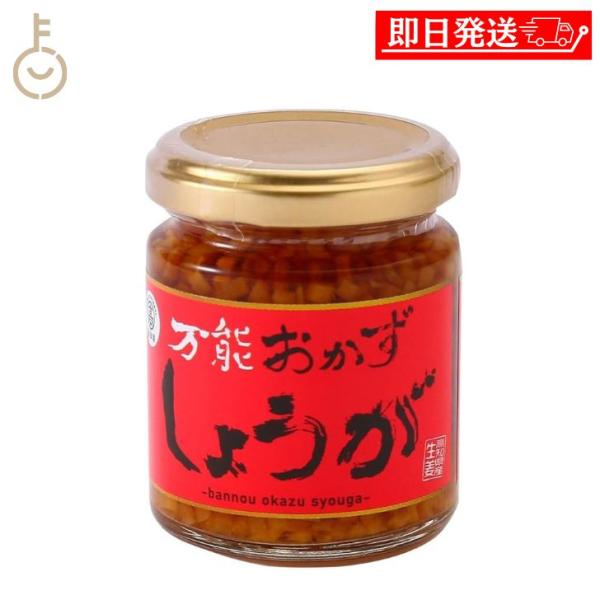 ※沖縄への配送不可。自動キャンセルとなります。高知県産生姜の香りが広がる、万能おかずしょうが。高知県産の生姜を細かく刻み、醤油漬けに仕上げた万能調味料です。ご飯、豆腐、肉料理、魚料理、サラダ、卵焼きなど幅広い料理に相性抜群。そのままでも、ご...