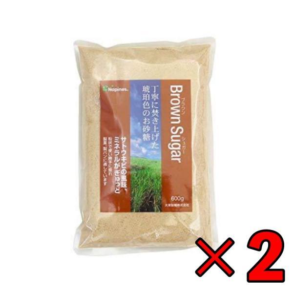 大東製糖 ブラウンシュガー 600g 2個 大東 brown sugar brownsugar ブラウン 砂糖 まとめ買い ランキング ポイント消化 爆買 父の日 お中元