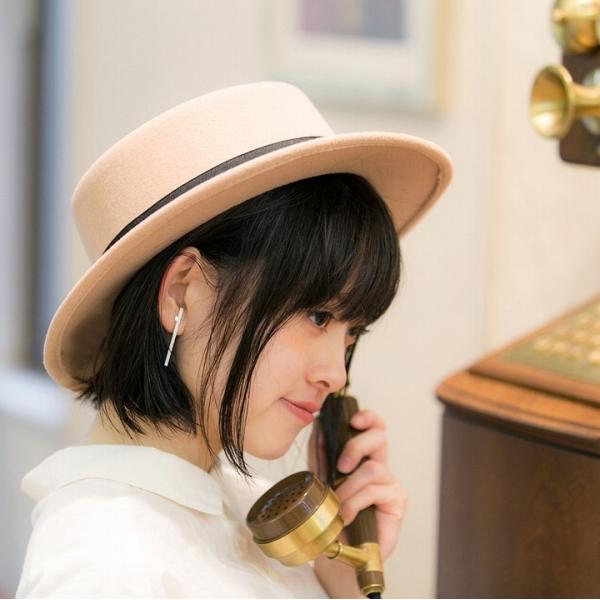 帽子 レディース カンカン帽 ハット 秋冬 フェルト カンカン おしゃれ かわいい 人気 キーズ Keys 026 Buyee 日本代购平台 产品购物网站大全 Buyee一站式代购 Bot Online