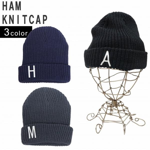 帽子 ニット帽 メンズ レディース ニット キャップ ワッチ リブニット 英字 ワッペン キーズ Keys-151