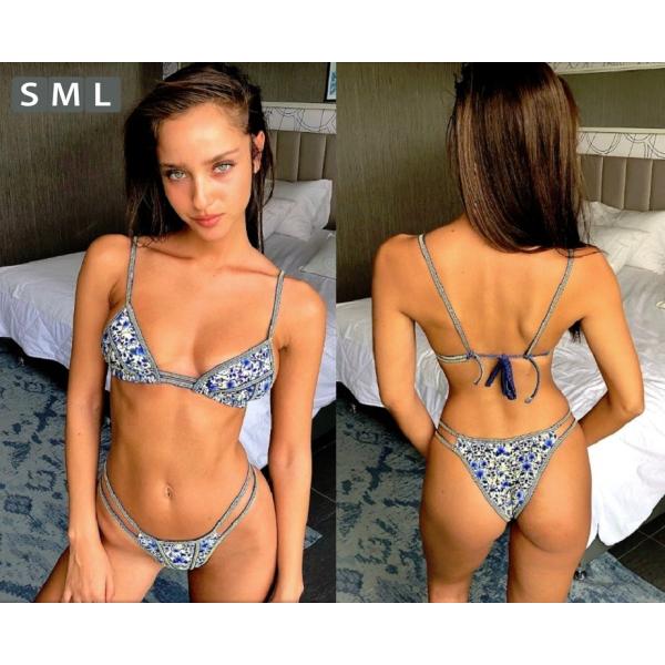 セクシー 水着 ビキニ Tバック ブラジリアン セクシー ハイレグ Tバック ローライズ 花柄 パッド付き レディース 水着 Yund Keys Fashion 通販 Yahoo ショッピング