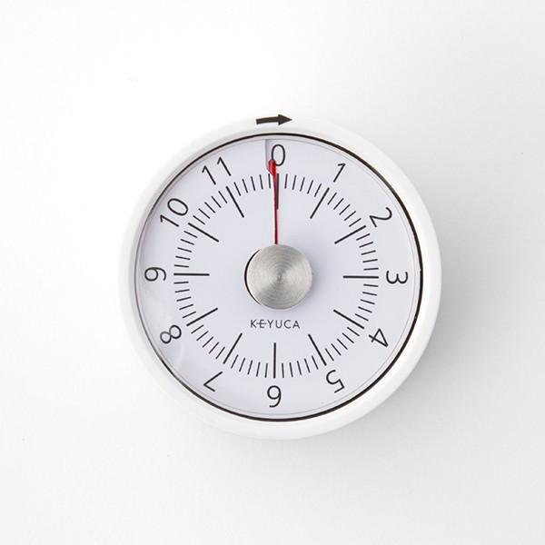 ケユカ 大画面デジタルタイマー キッチン用品 立てかけ おしゃれ キッチンタイマー シンプル 無地 マグネット 通販 壁掛け