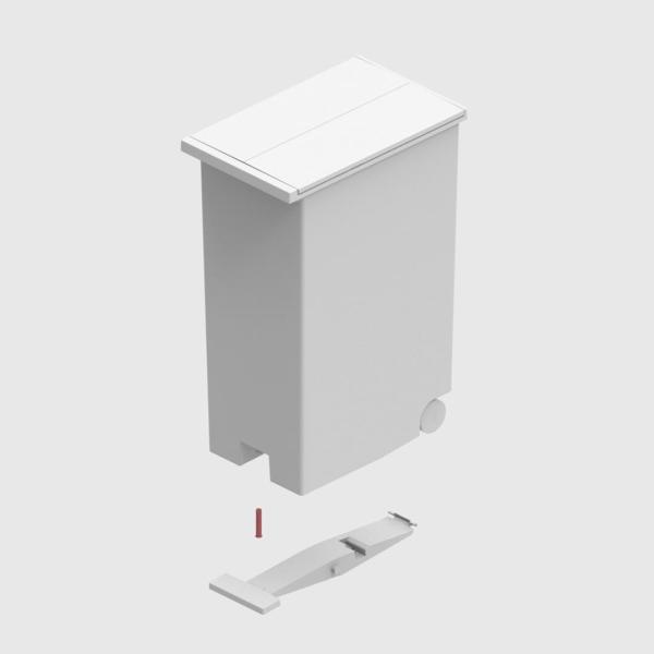 KEYUCA ゴミ箱 メンテナンス 部品 パーツ ｜ KEYUCA両開き