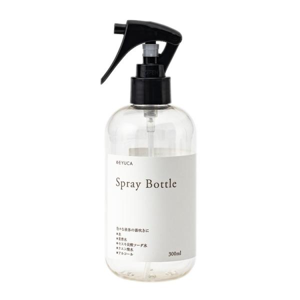 コンパクトでシンプルな詰替え用ボトルです。水だけでなくアルコールにも対応。また重曹水、セスキ炭酸ソーダ水、クエン酸水などを作って、お掃除用のスプレーにしても便利です。※ラベルに上記のお掃除スプレーレシピの記載あり【おすすめの使い方】・除菌、...