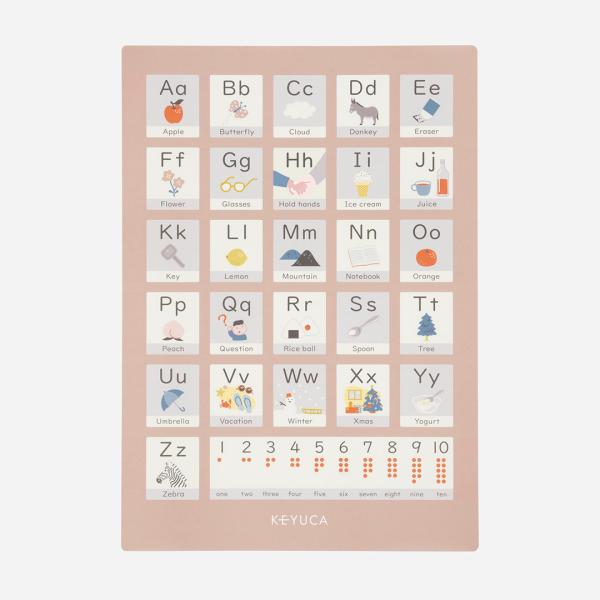 水でぬらすだけで、簡単におふろの壁に貼ることができる、アルファベットと数字の学習ポスターです。身近なものや動物のシンプルなイラストつきで、文字と数字を楽しく学べます。ひらがなポスターの半分のサイズで、きれいに並べて貼ることができます。サイズ...