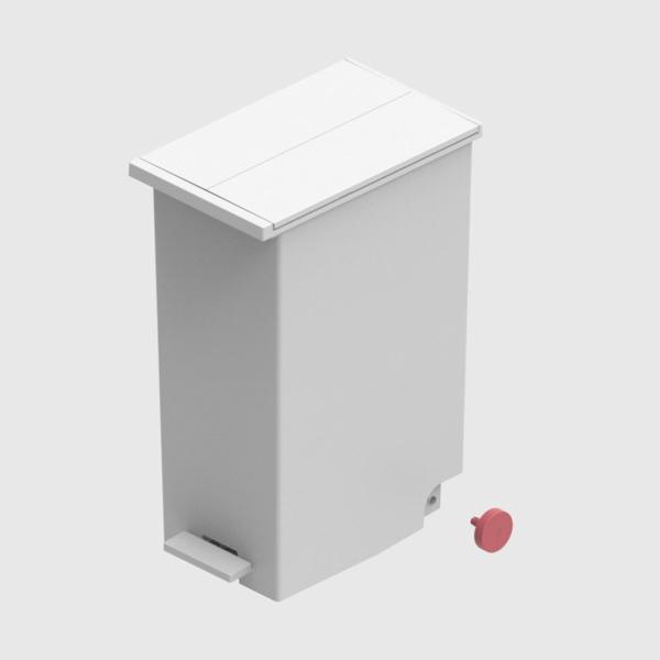 ケユカ KEYUCA両開きダストボックス LL（42L）ゴミ箱 2個セット keyuca_3300891