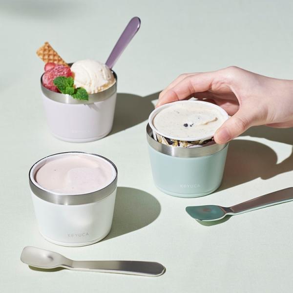 アイスクリームのカップ容器  1個あたり10円 KEYUCA（ケユカ） 食器 器 保冷 冷凍食品 アイスクリーム おしゃれ