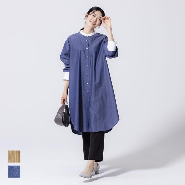 ✨美品✨モユル センソユニコ シャツ ワンピース アートデザイン 羽織り 比翼 keyuca_s7906095