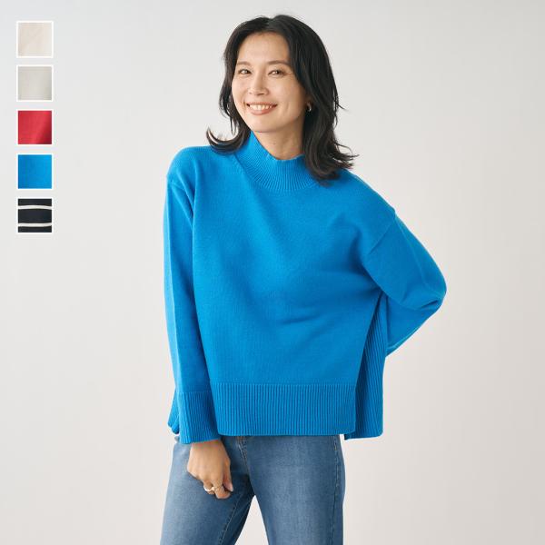 KEYUCA（ケユカ） レディース トップス ハイネック タフニット ニット