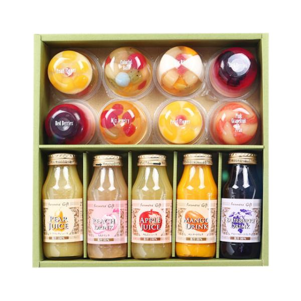 アサヒ - きゃおりんジュースとゼリーセット 予約商品】シトラスガーデン ジュース&飲むゼリーセット お試し