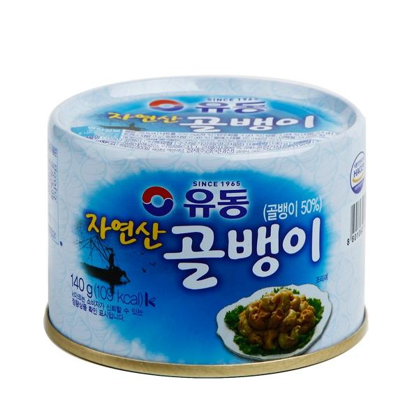 天然つぶ貝缶詰 140g 韓国おかず おかず缶詰