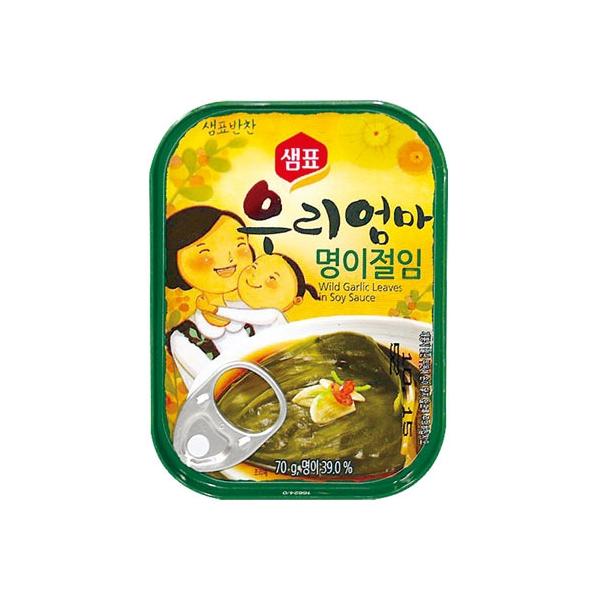 【センピョ】行者にんにく醤油漬け 缶詰 70g 韓国おかず おかず缶詰