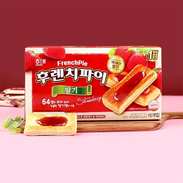 【ヘテ】フレンチパイ イチゴ 韓国お菓子