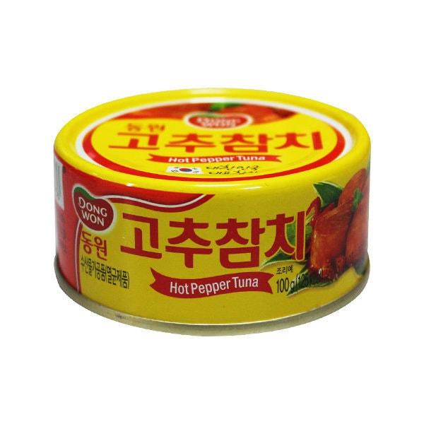 【DONGWON】唐辛子ツナ缶詰 90g 韓国おかず おかず缶詰