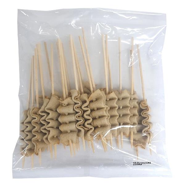 ※本商品は品質保持のため、冷凍便でお届けいたします。冷蔵・常温の商品と一緒にご注文の場合には別発送になる為、追加送料が発生いたします。予めご了承ください。商品名 【ファンゴン】串おでん内容量 800g (25本入)原材料名 魚すり身（太刀魚...