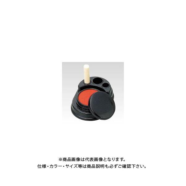 丸山工業 文化朱肉 小判型印立付 BK-2 BK-2