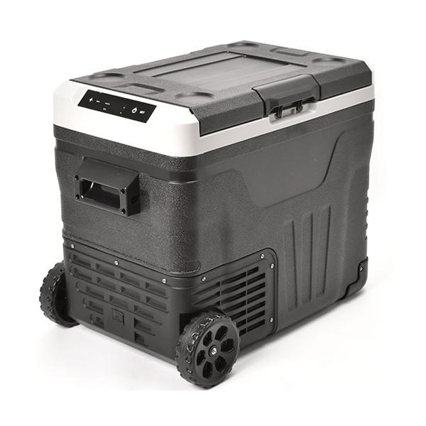 送料別途 直送品 AC/DC 車載兼用 ポータブル冷凍冷蔵庫 Hiyasuzou 50L ビーカム PRF-50FH