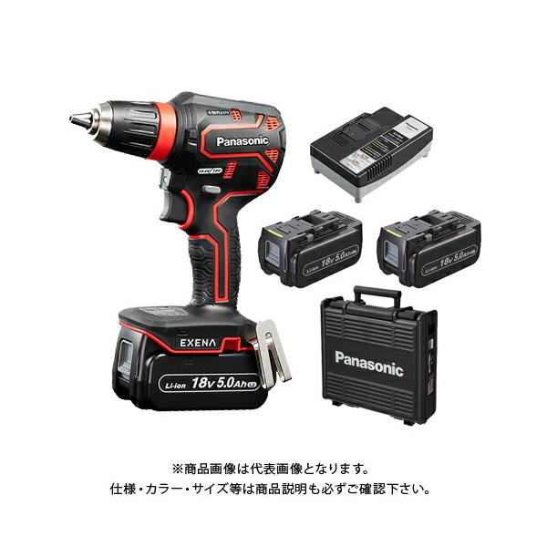 �p�i�\�j�b�N Panasonic 18V 5.0Ah�h�����h���C�o�[(��) �d�r�p�b�N2�A�[�d��A�P�[�X�t EZ1DD1J18D-R