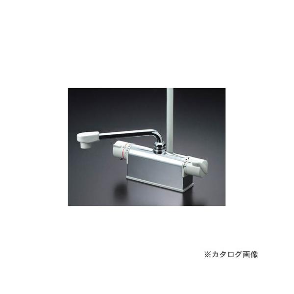 KVK デッキ型サーモスタット式シャワー KF771YTR3 Amazon | KVK デッキ型サーモスタット式シャワー混合水栓 取付