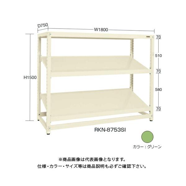 (�^�����ς�)(�����i)�T�J�G SAKAE RK���b�N�X�ΒI�^�C�v(�A��/3�i) W1800×D450×H1500 �O���[�� RKN-8453SR