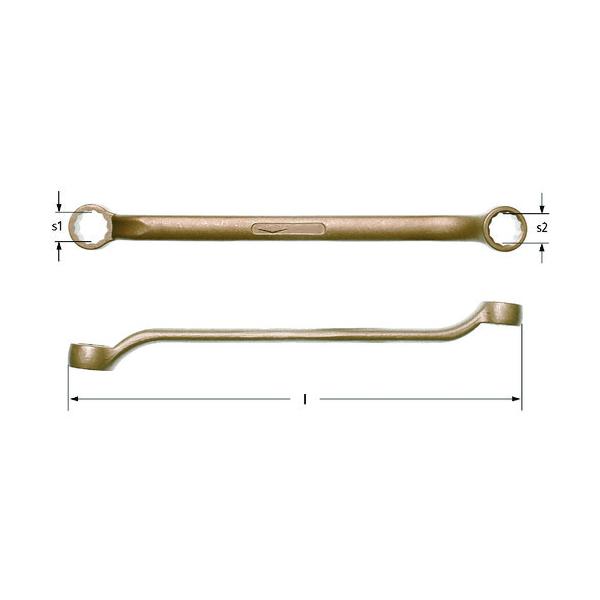 AmpcoXCX h_u{bNXGh߂˃` ʕ@19×22mm AC1922B