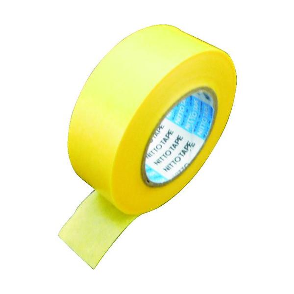 【メーカー】●日東電工（株）【仕様】●色：黄●幅(mm)：15●長さ(m)：18●厚さ(mm)：0.09●使用温度範囲(℃)：120℃(30分)●粘着力(N/mm)：3.6 N/18mm●引張強度(N/mm)：74N/18mm【材質・仕上げ...