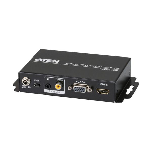 ATEN �r�f�I�ϊ��� HDMI to VGA / �I�[�f�B�I�Ή� / �X�P�[���[���� VC812