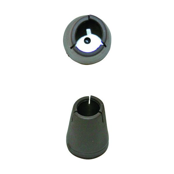 【メーカー】●和気産業（株）【仕様】●タイプ：φ18〜23のパイプ脚●形状：丸型●色：ダークブラウン●内径(mm)：16【材質・仕上げ】●エラストマー樹脂【注意】●屋内用のため、屋外や直射日光のあたる場所での使用はしないで下さい。●イスに座...