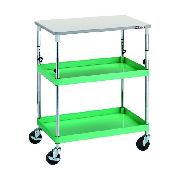 TRUSCO c[S tFjbNXS ȉ 750X500XH880~1130 Vt OO[ PEW-A972T-YG